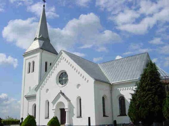 Södra Mellbys vackra kyrka