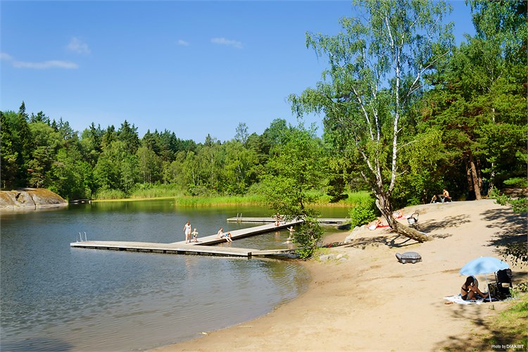 Badplats Sågsjön