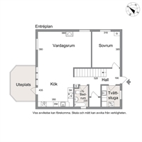 Planritning Entréplan