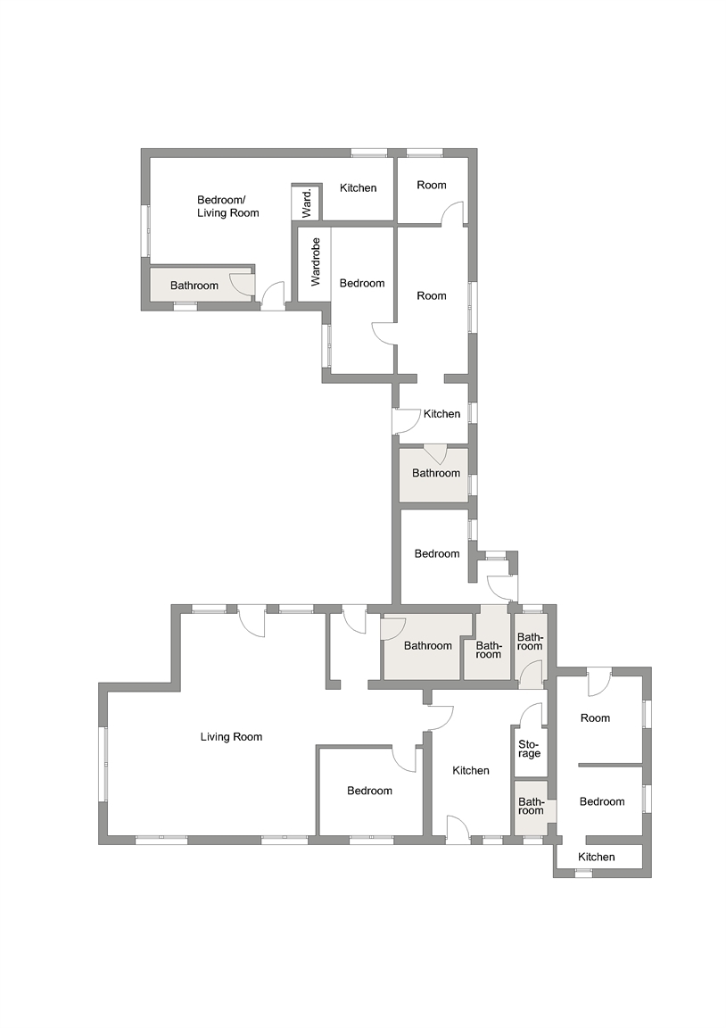 Plano del piso 1