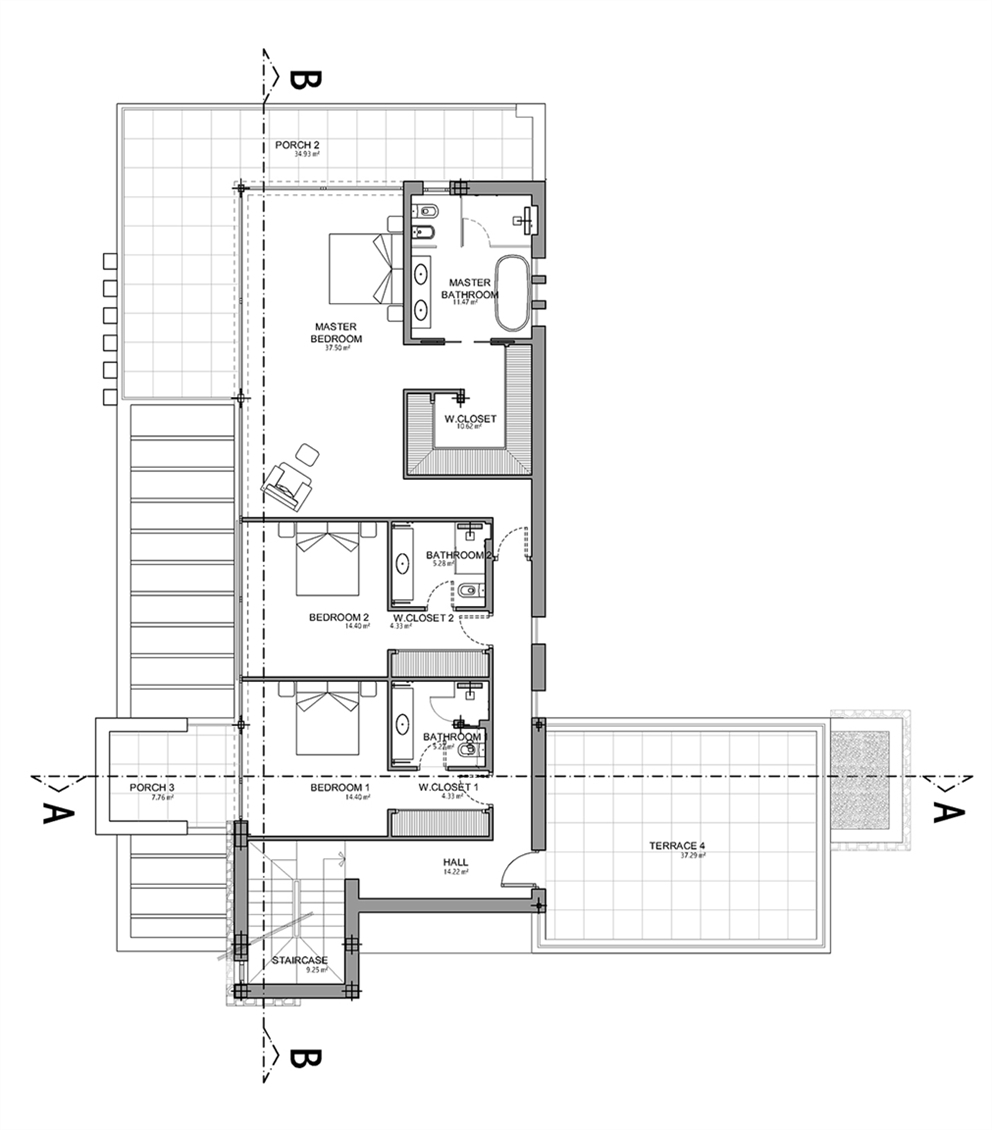 Plano del piso 3