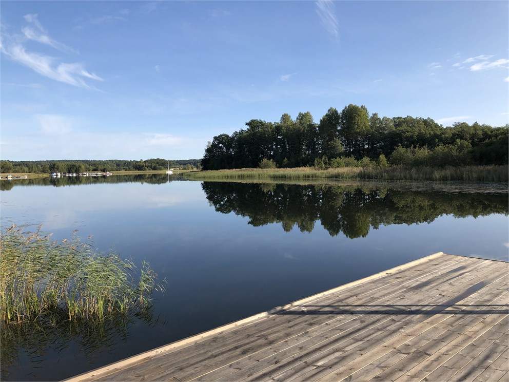 Ekviken nere vid bryggan