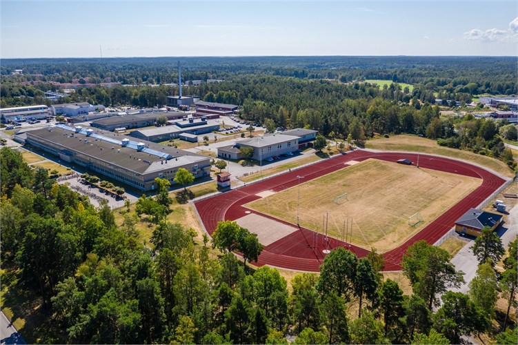 Västerviks Gymnasium och idrottsplats