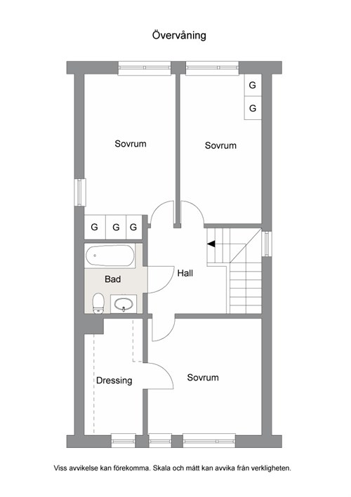 Kolmilestigen 1D