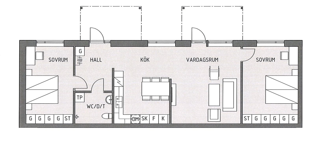 LGH 11 Plan 1 3 RoK 87,9 kvm