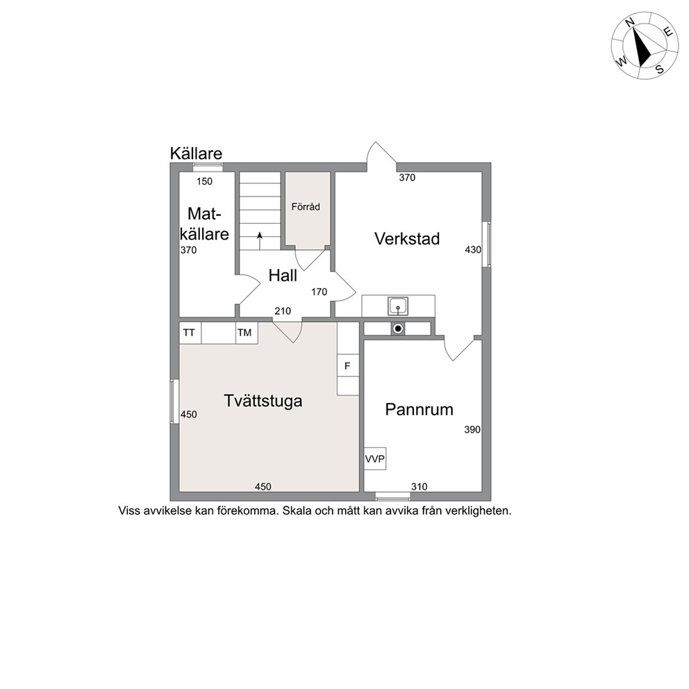 Planritning källare