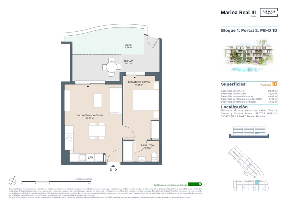 Plano del piso 1
