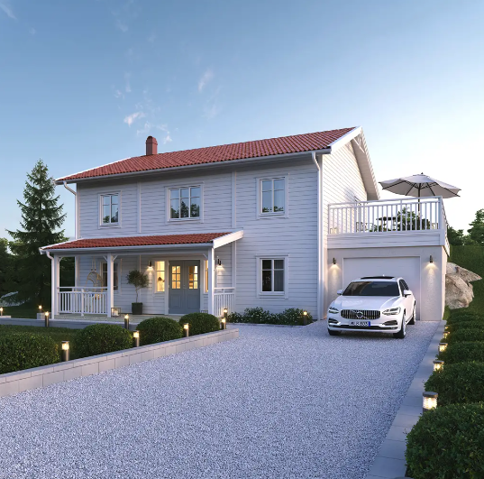 Förslagen husmodell: Villa Älvsåker