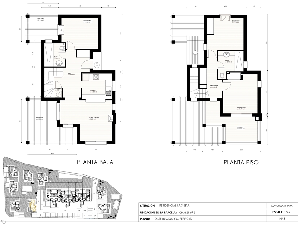Plano del piso 1