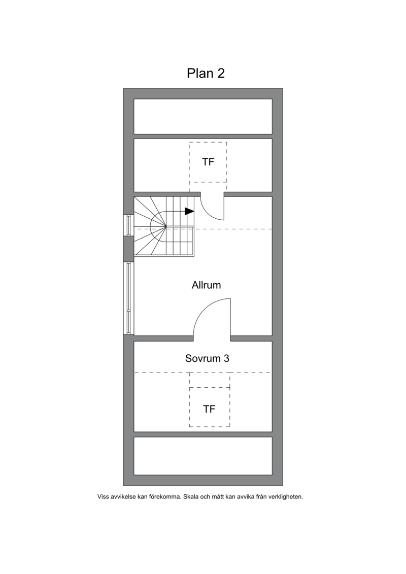 Planritning våning 2