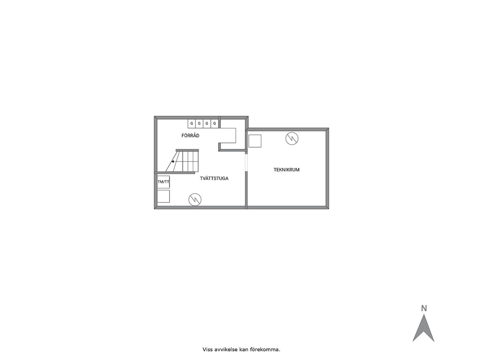 Planskiss - källarplan