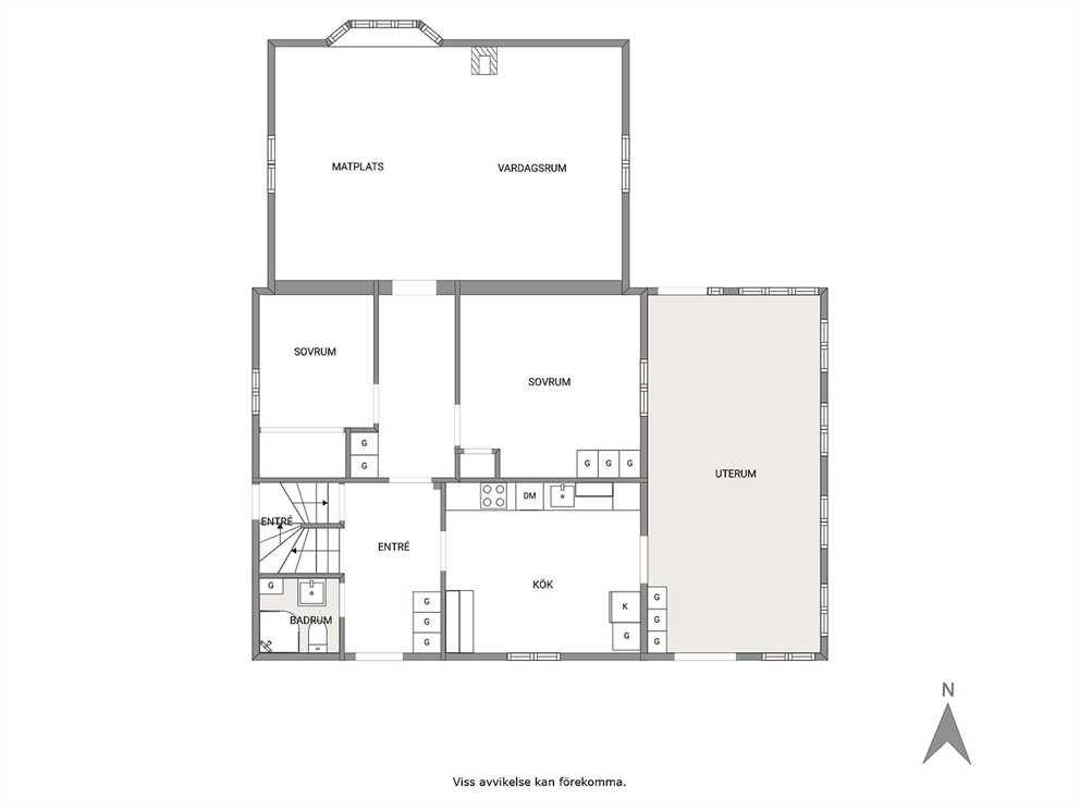 Planskiss - nedre plan