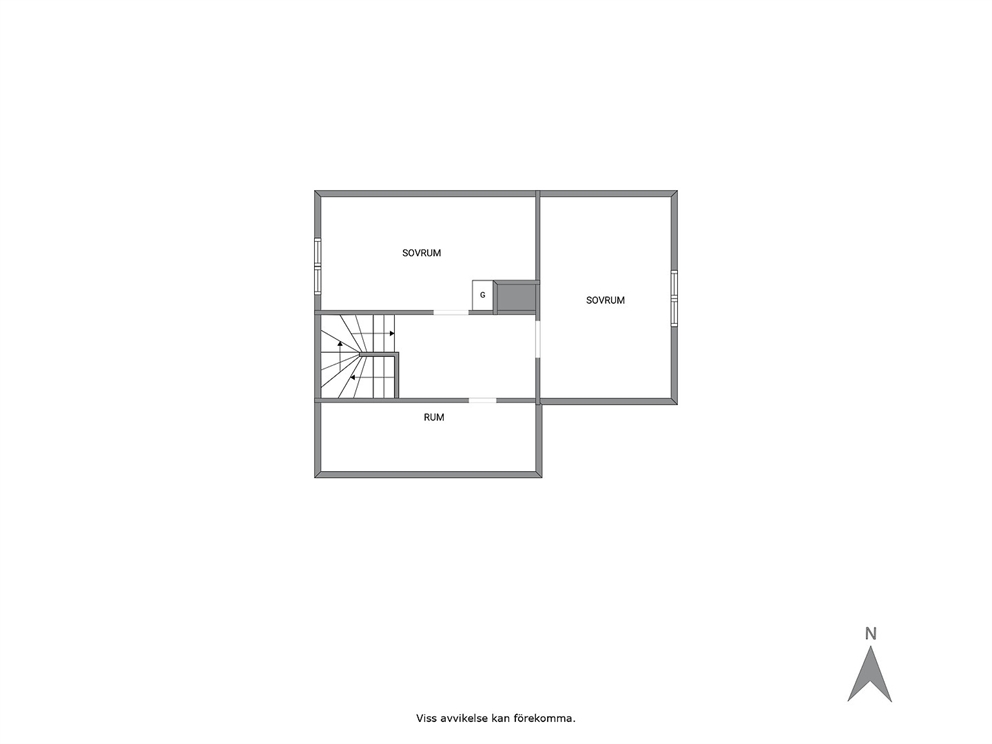 Planskiss - övre plan