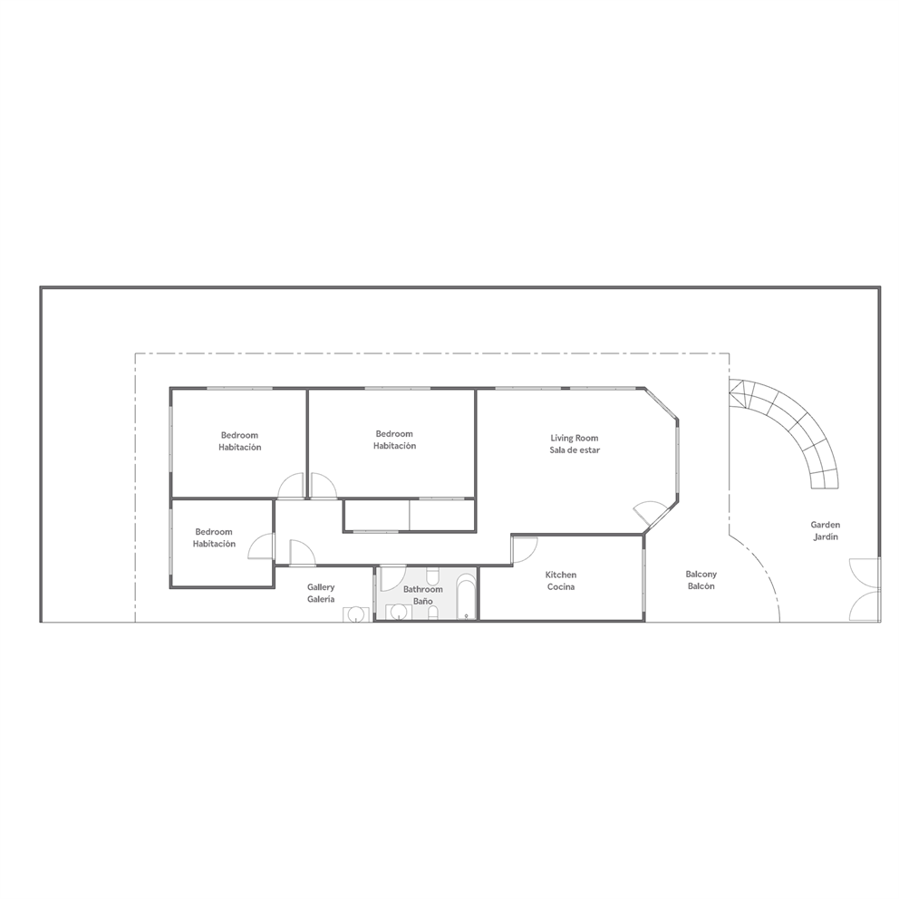 Plano del piso 1