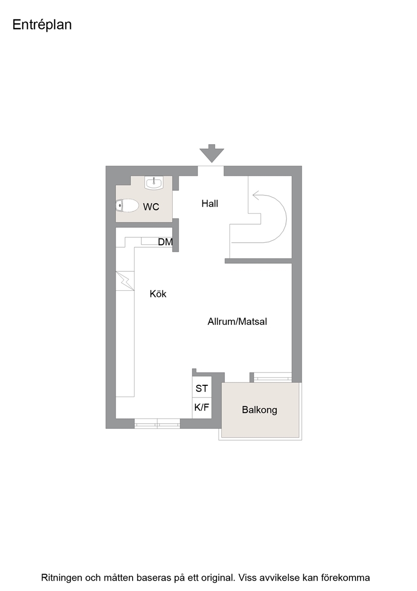 Planritning - Entréplan
