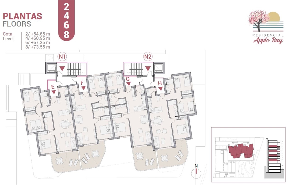 Plano del piso 2