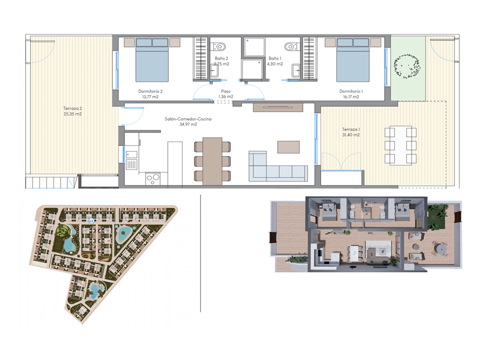 Plano del piso 2