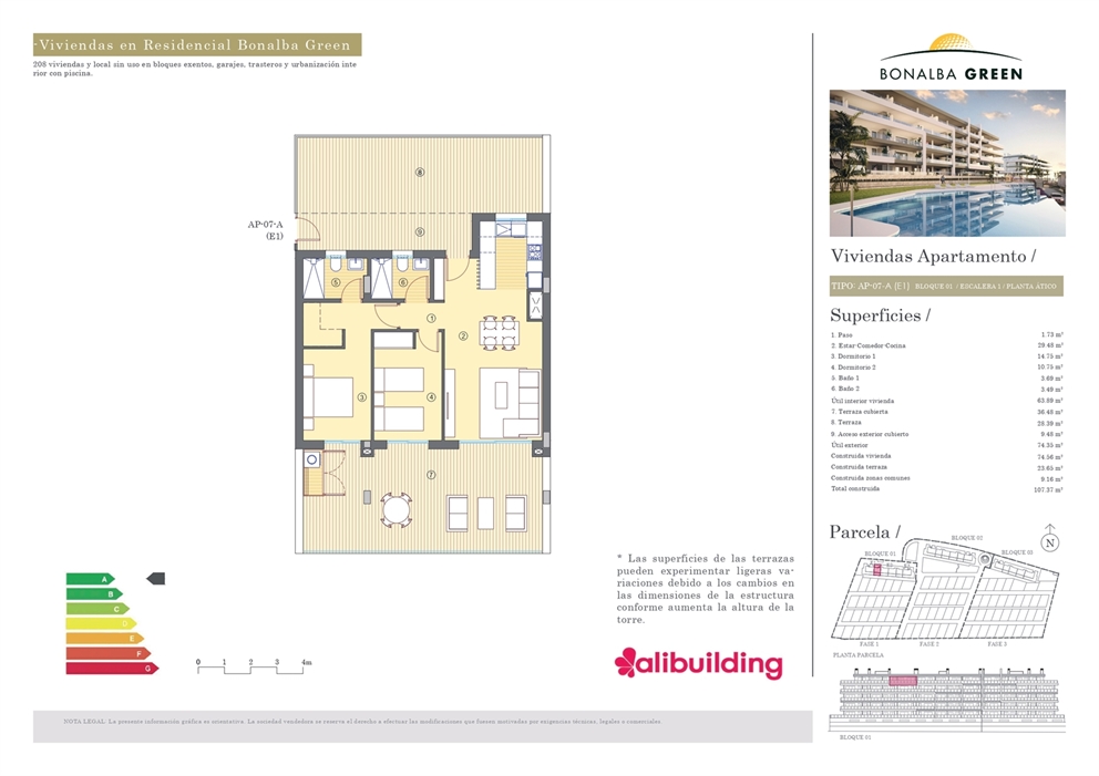 Plano del piso 1