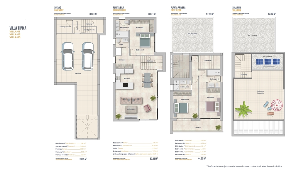 Plano del piso 2
