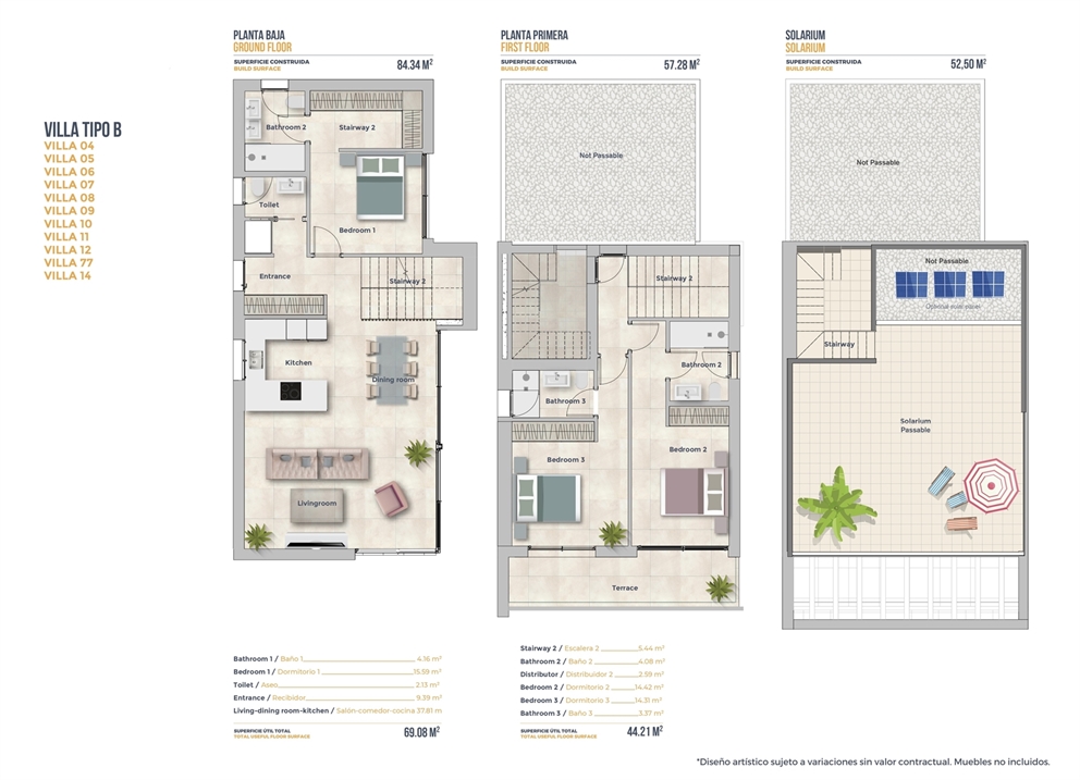 Plano del piso 3