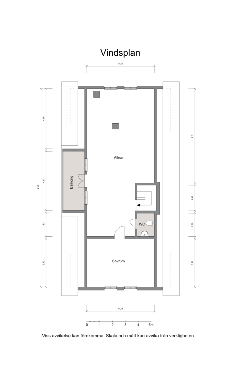 Planritning Överplan