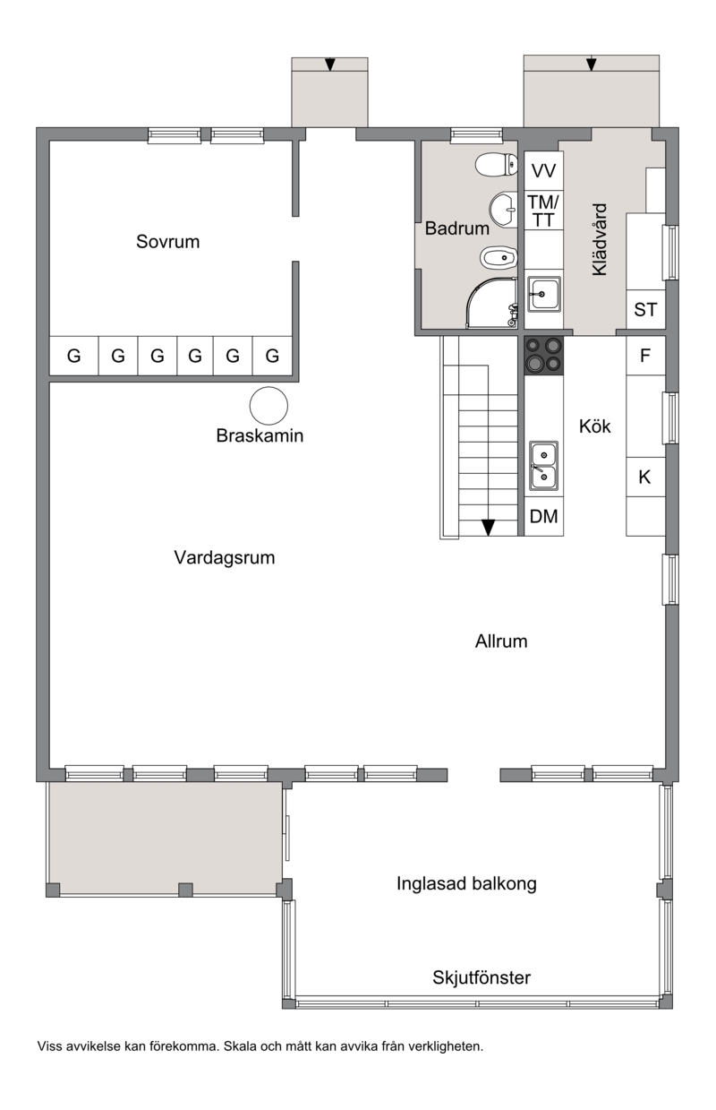 Övre plan