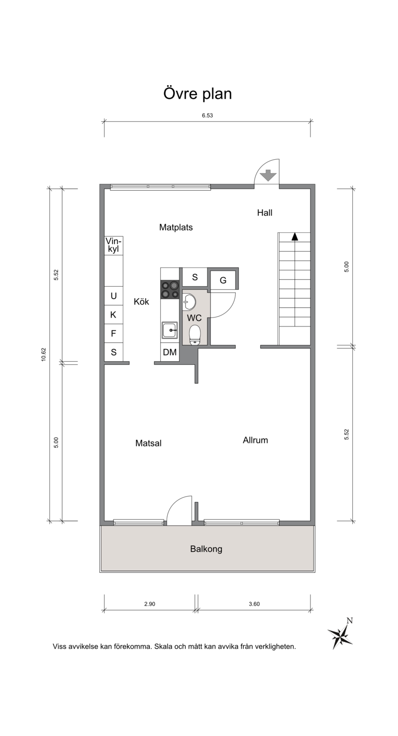 Planritning - Entréplan