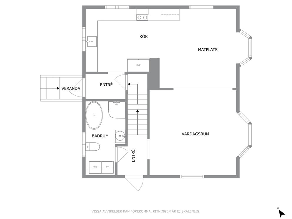 Planlösning - Entréplan