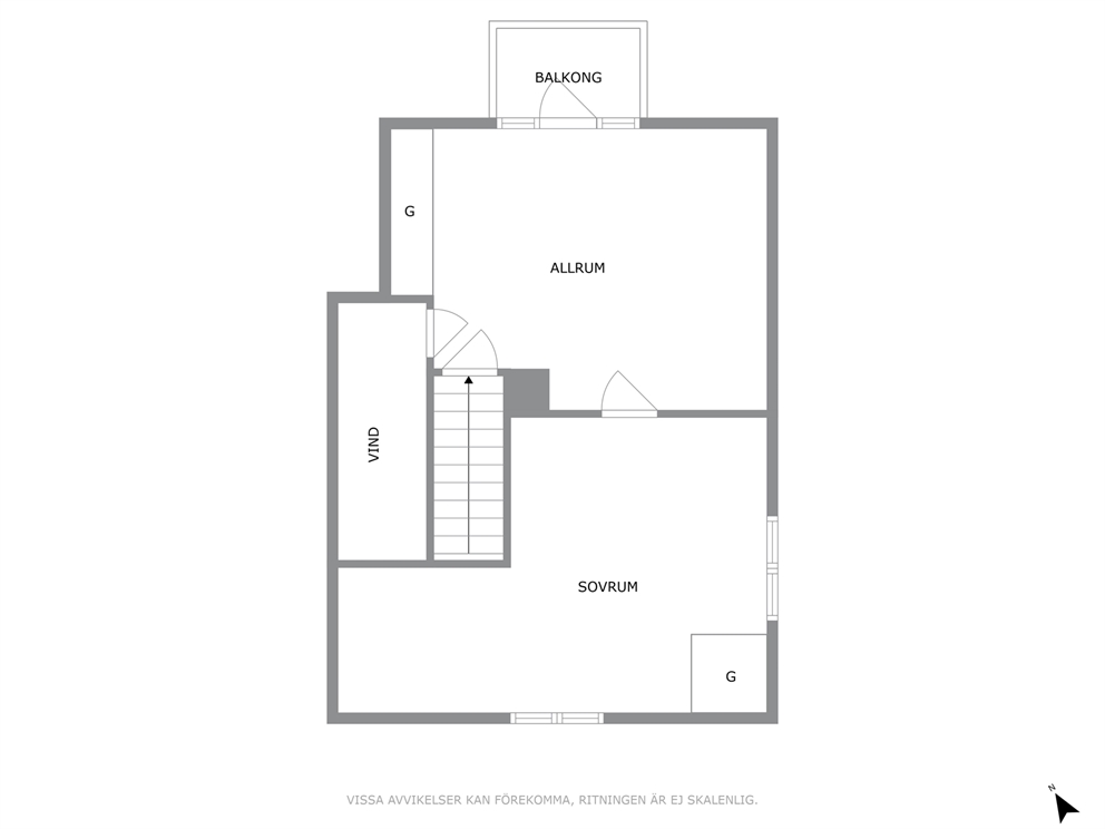 Planlösning - Ovanplan