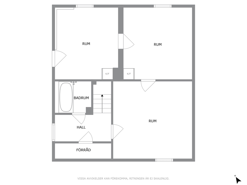 Planlösning - Källarplan