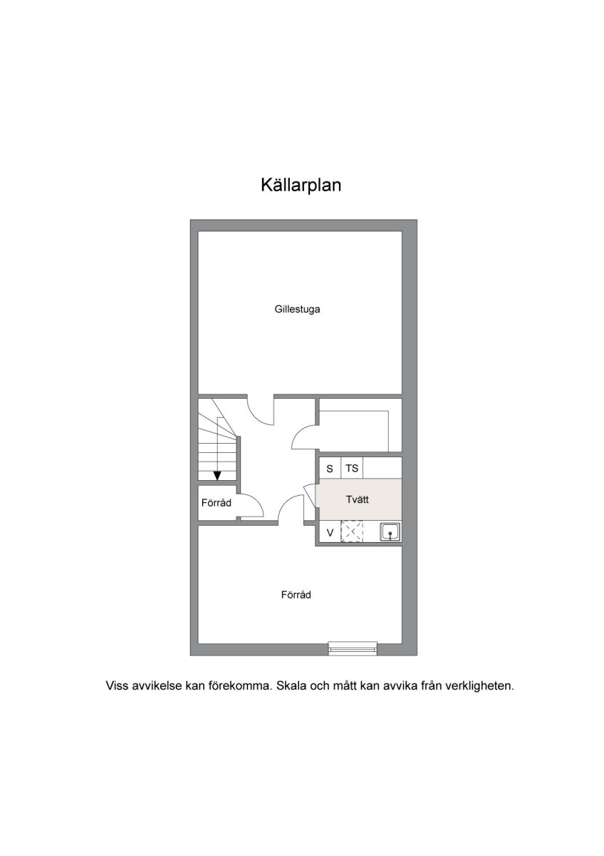 Planlösning Källarplan