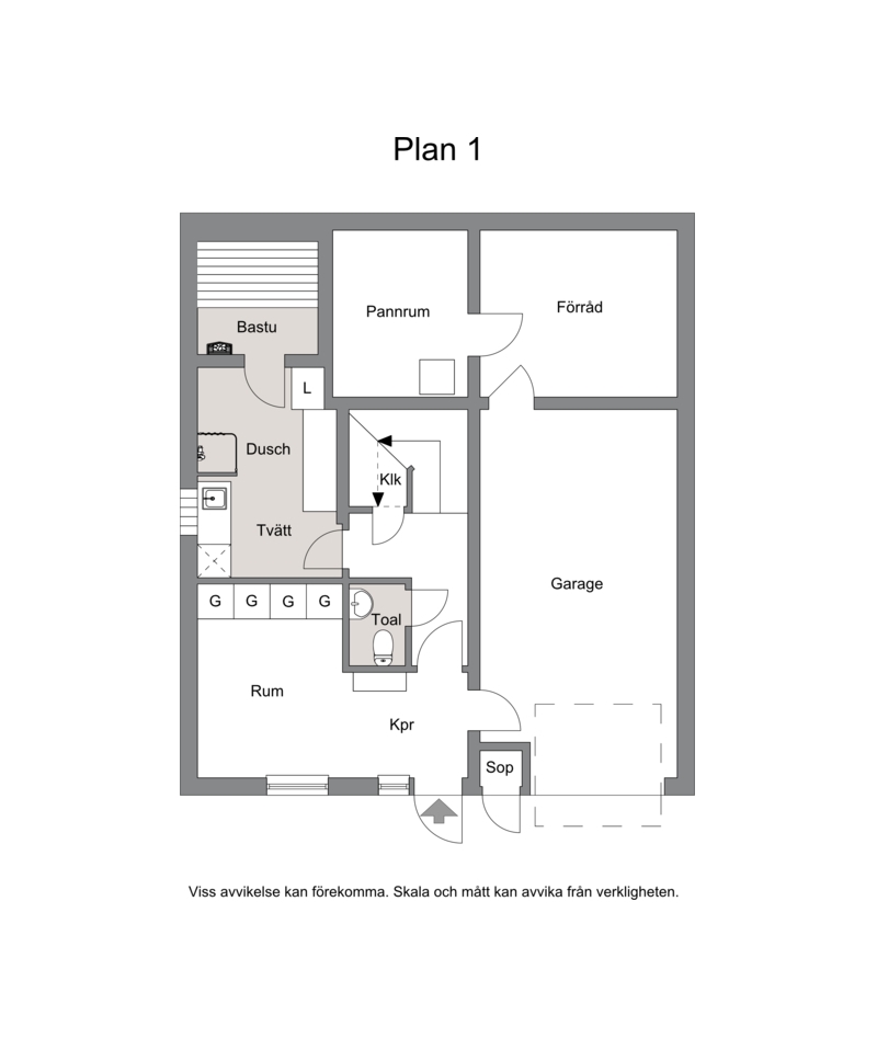 Sutterrängplan