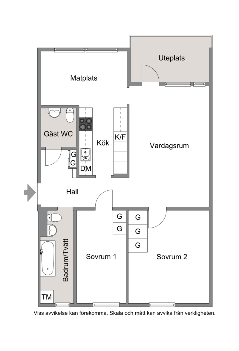 Hallonvägen 44, bv – bild 12
