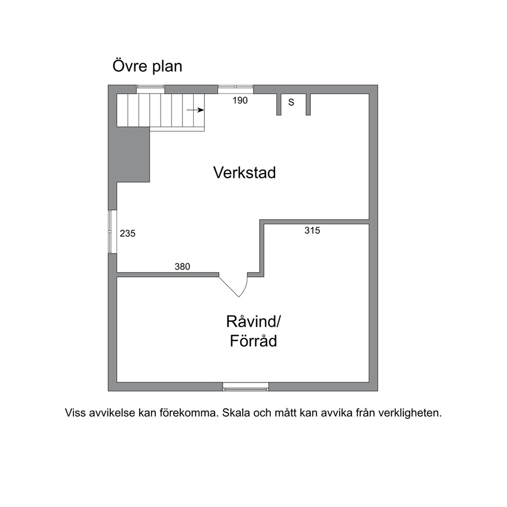 Övre plan garage 