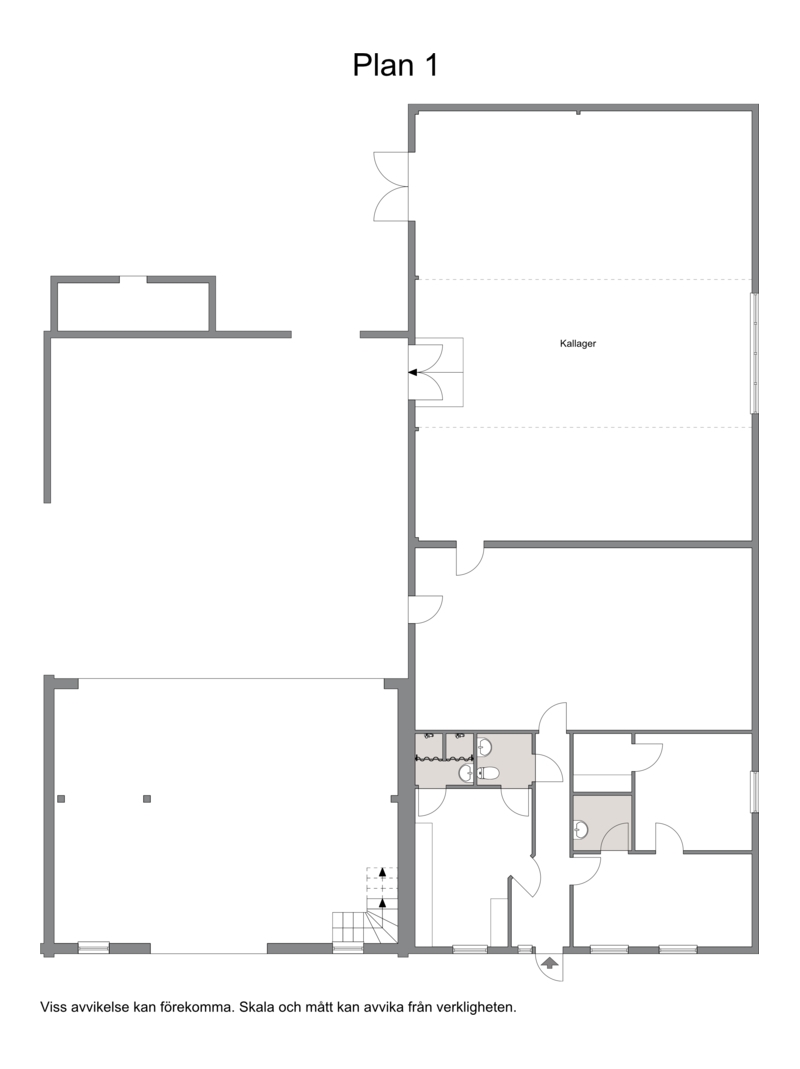 Planritning verkstad & kontor