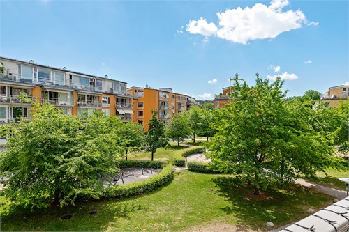 Utsikt från balkong