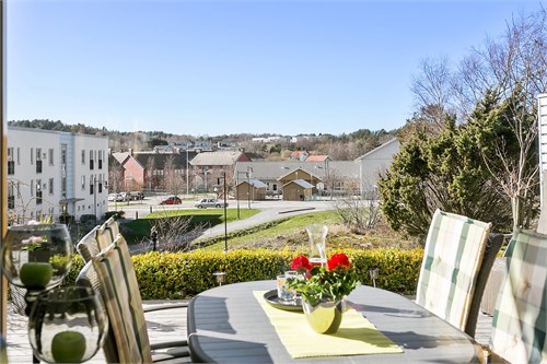 Vy från vardagsrummet