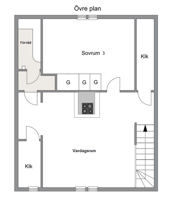 Övre plan