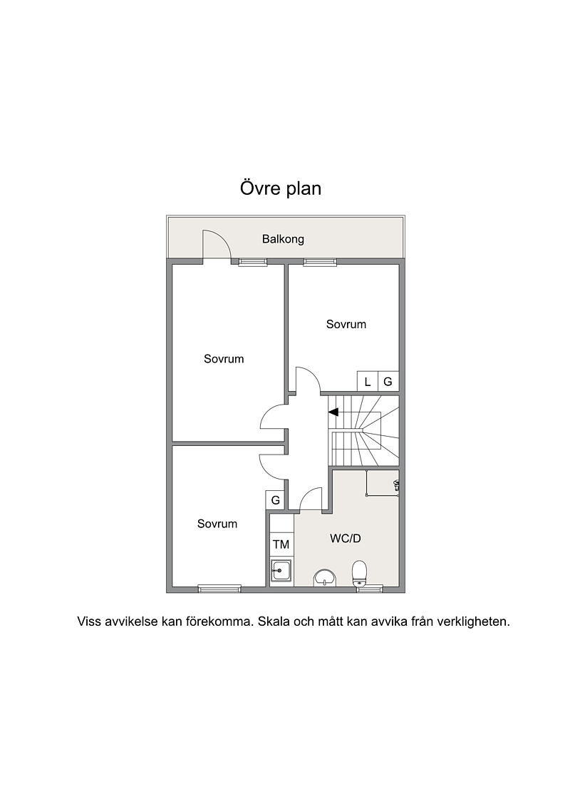 Planritning överplan