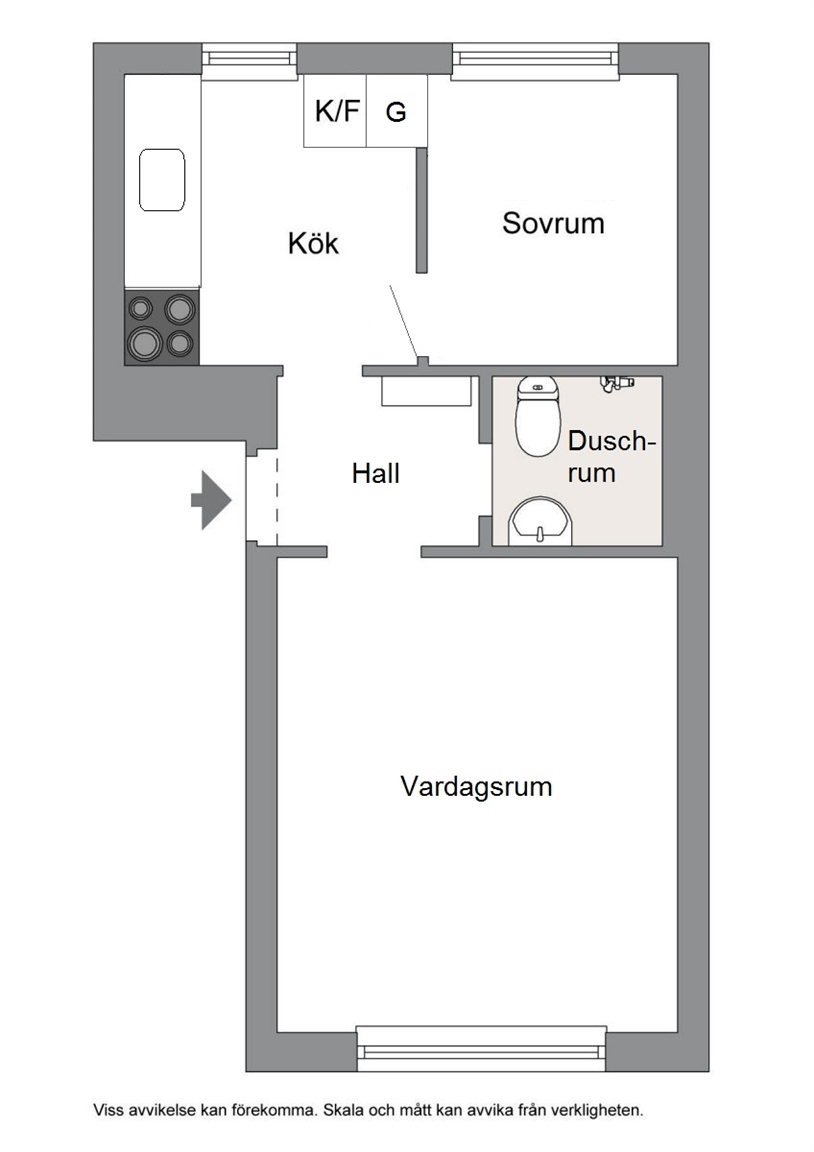 Borgmästaretorget 2A, 1vån – bild 21