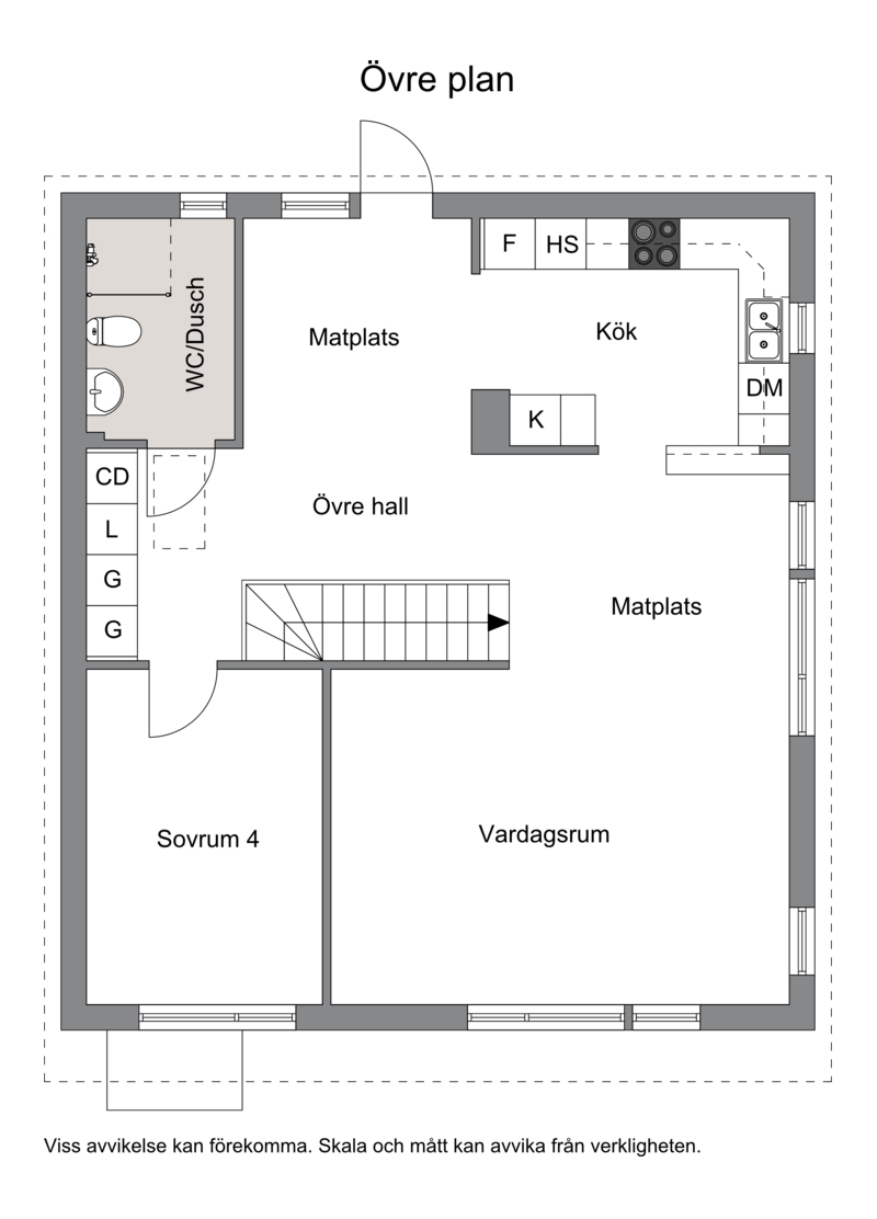 Övre plan