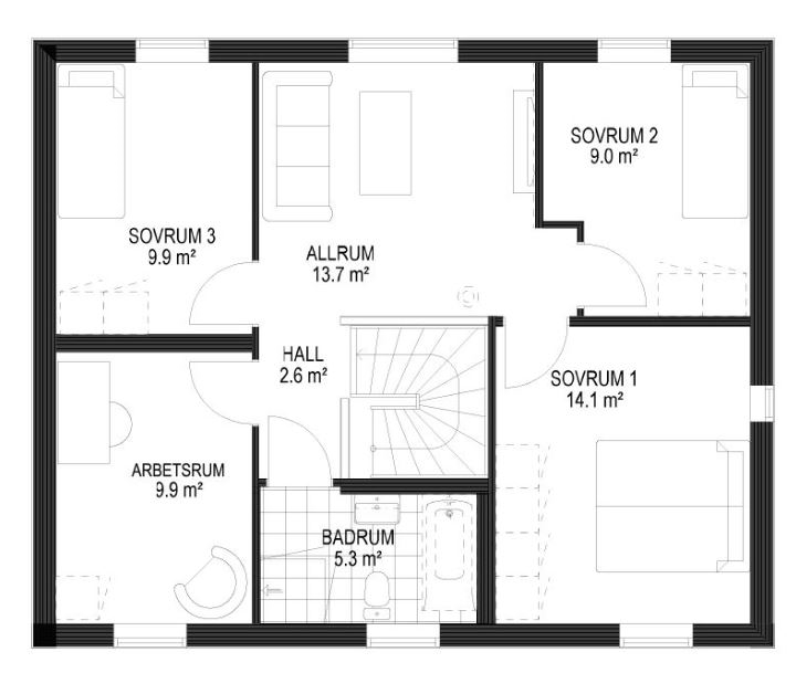 Övre plan