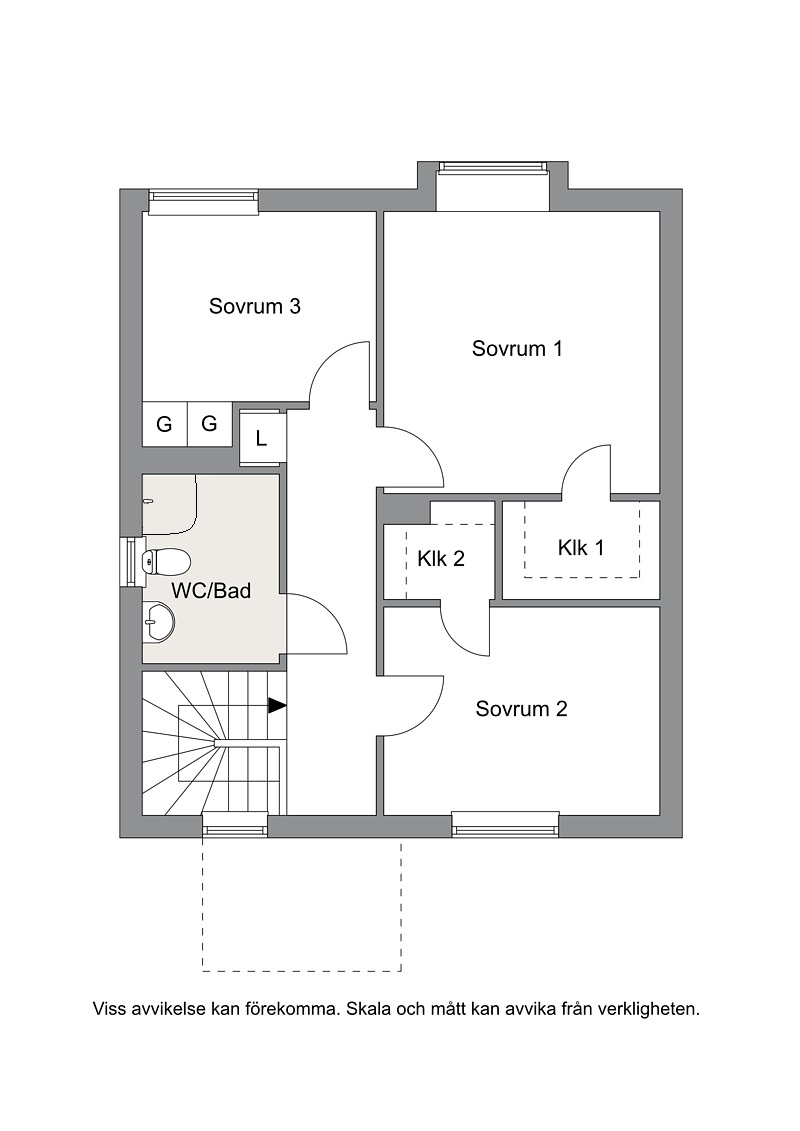 övre plan