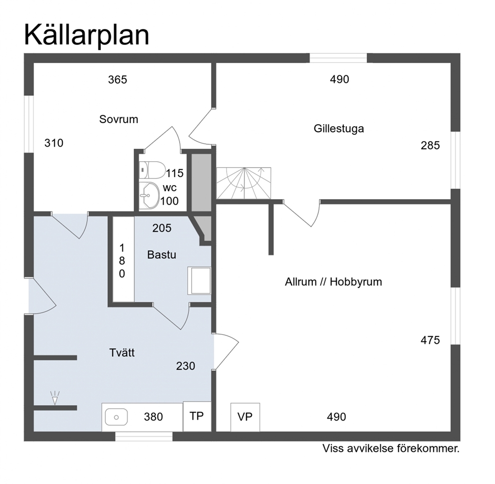 Källarplan