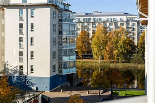 Utsikten från lägenheten