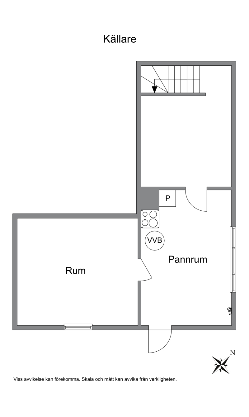 Planritning källarvåning