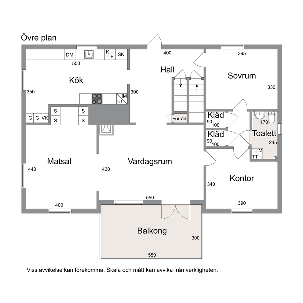 Övre plan