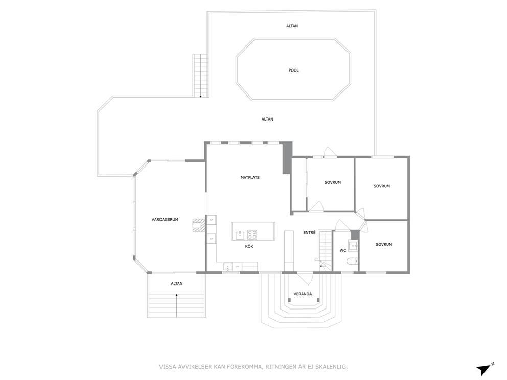 Planlösning - Entréplan