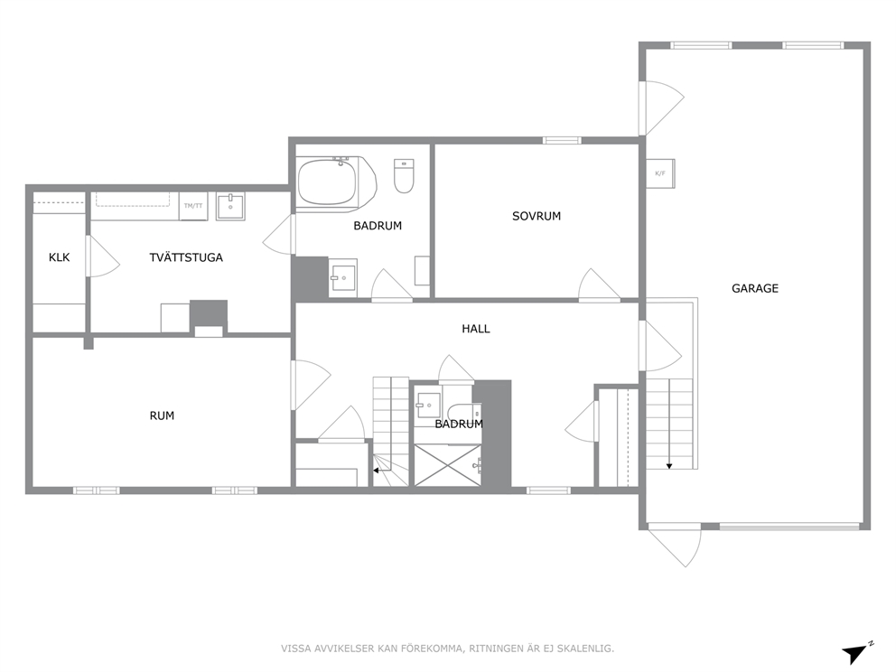 Planlösning - Källarplan