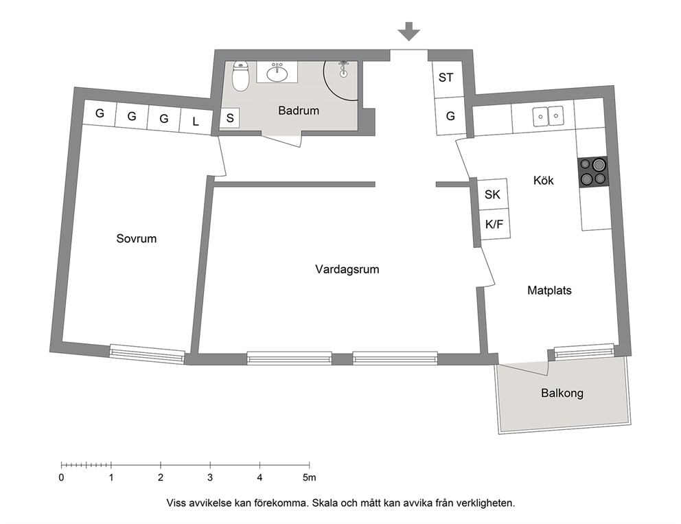 Alternativ planlösning